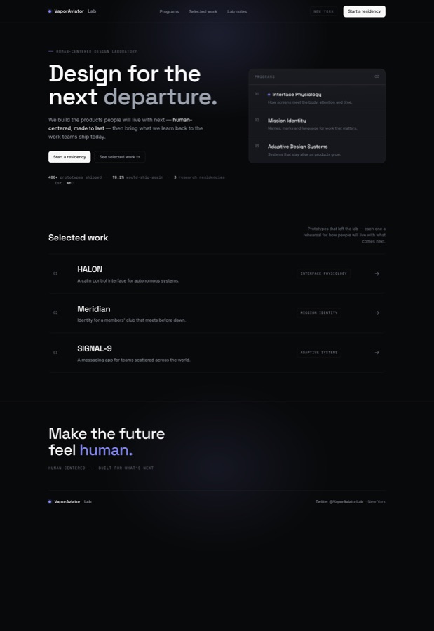 Web Design Engineer sample