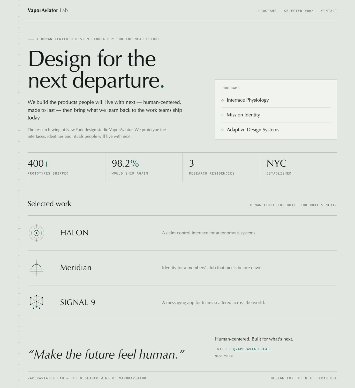 Effective HTML sample